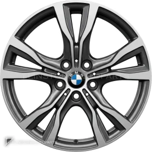 ล้อแท้ BMW 484 ขอบ 18 นิ้ว สี Ferric Grey with Bright Turned