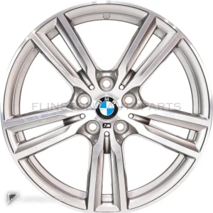ล้อแท้ BMW 486M ขอบ 18 นิ้ว สี Ferric Grey with Bright Turned