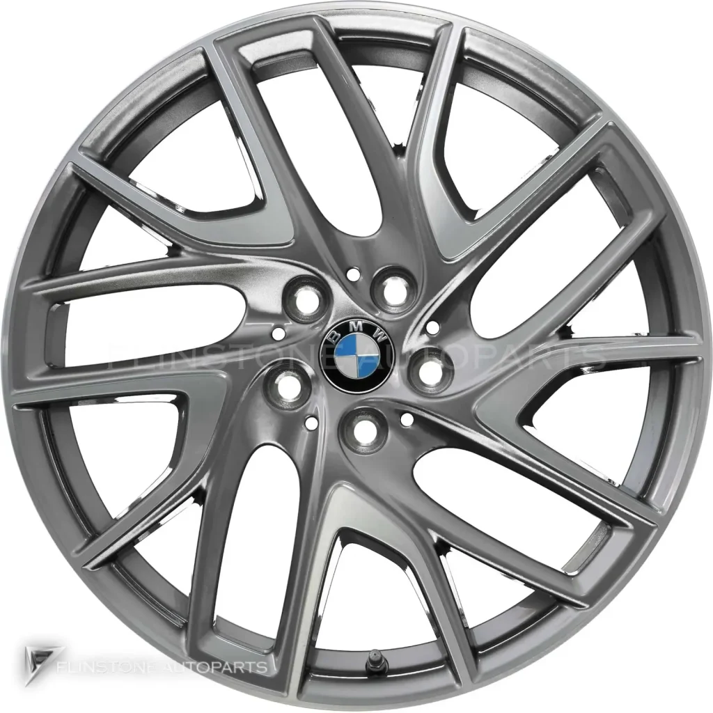 正品轮毂 BMW 487 边框 19 英寸颜色 Ferric Grey with Bright Turned