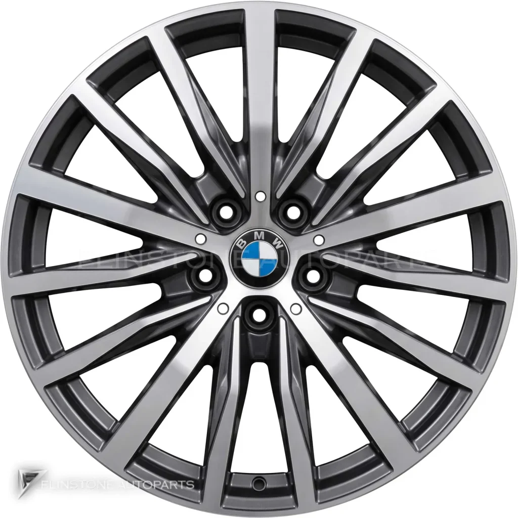 Genuine Wheels BMW 488 trim 18 inch Colour Orbit Grey with Bright Turned