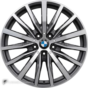 ล้อแท้ BMW 488 ขอบ 18 นิ้ว สี Orbit Grey with Bright Turned