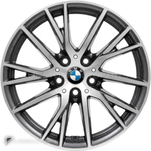 ล้อแท้ BMW 489 ขอบ 17 นิ้ว สี Orbit Grey with Bright Turned