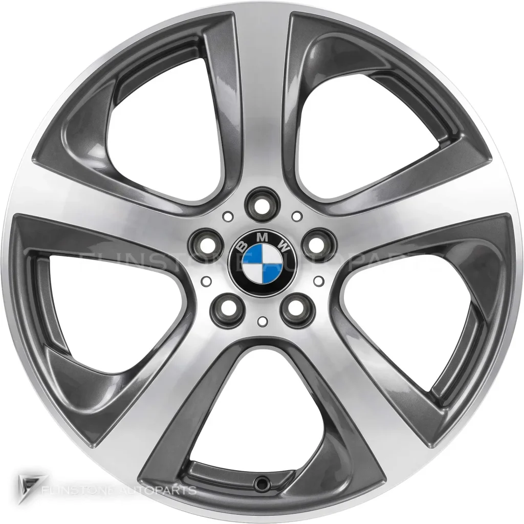 Genuine Wheels BMW 490 trim 19 inch Colour Orbit Grey with Bright Turned