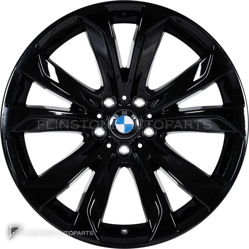 Genuine Wheels BMW 491 trim 20 inch Colour Black with Bright Turned