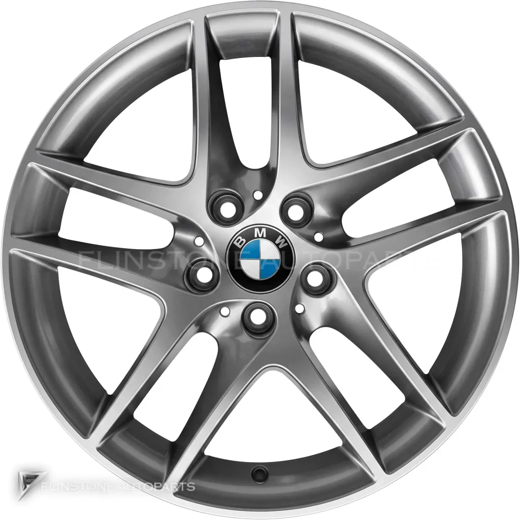 Genuine Wheels BMW 496 trim 18 inch Colour Ferric Grey with Bright Turned