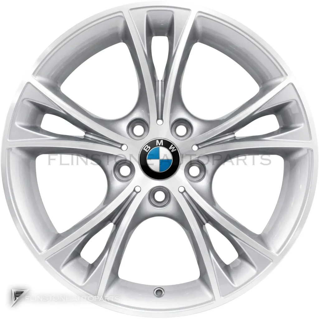 Genuine Wheels BMW 515 trim 18 inch Colour Silver with Bright Turned