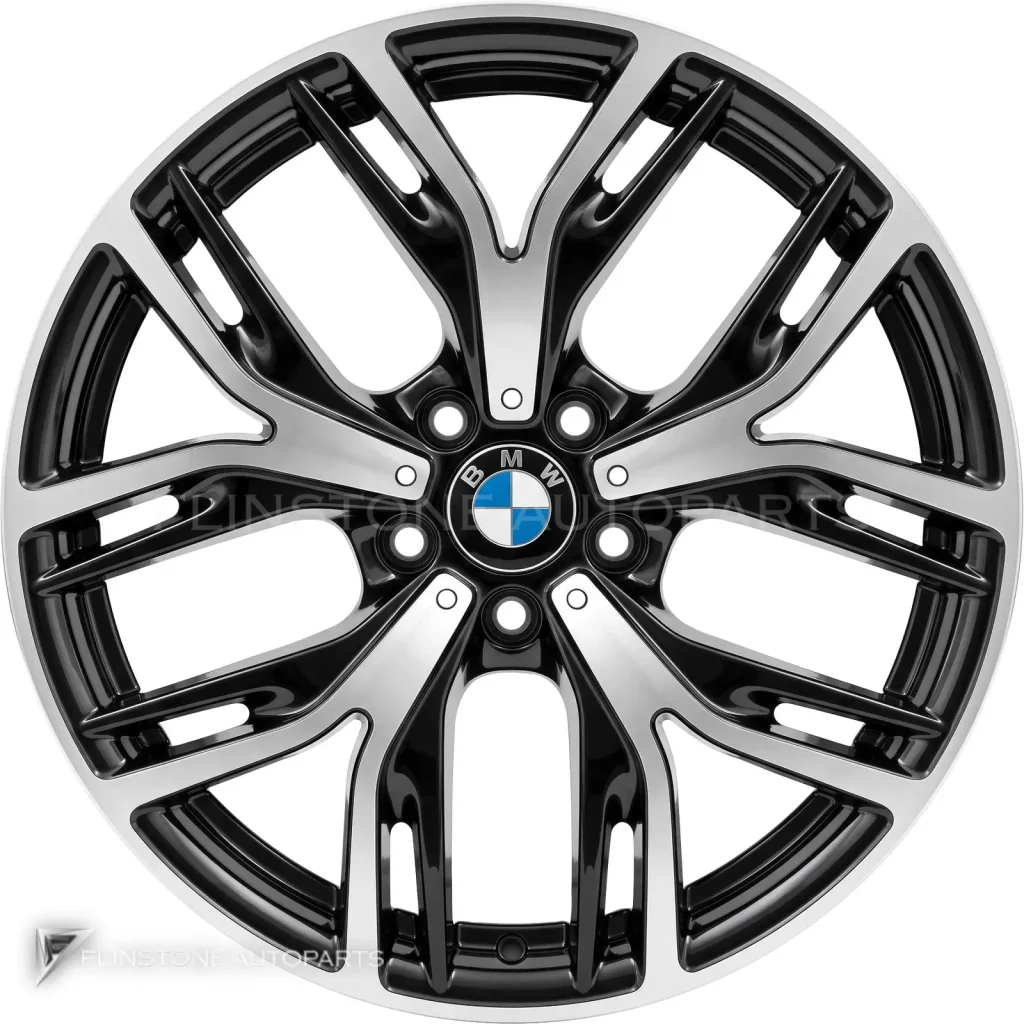 ล้อแท้ BMW 542 ขอบ 20 นิ้ว สี Black with Bright Turned