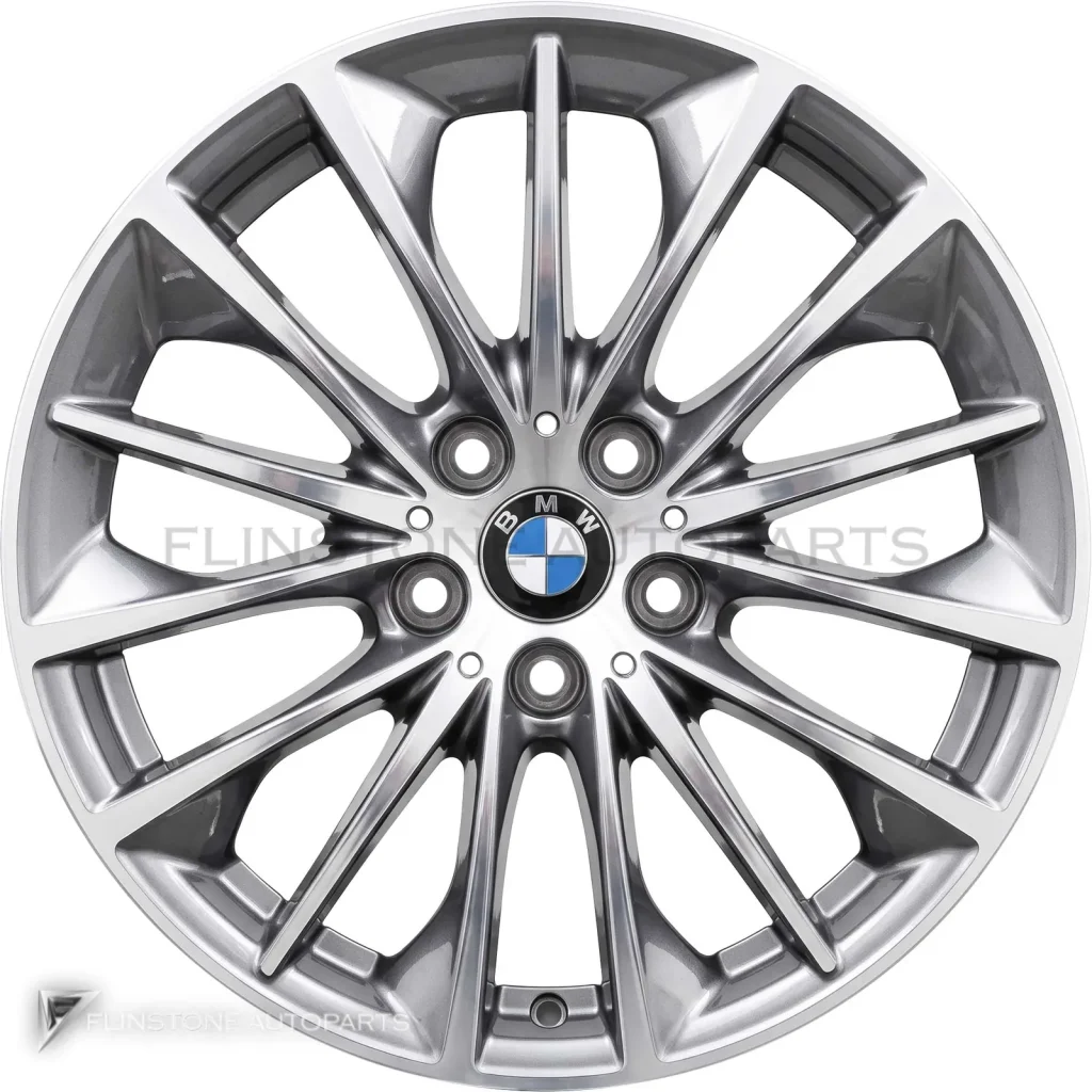 ล้อแท้ BMW 546 ขอบ 17 นิ้ว สี Reflex Silver with Bright Turned