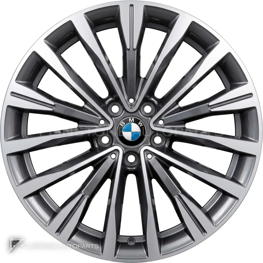 Genuine Wheels BMW 547 trim 17 inch Colour Ferric Grey with Bright Turned