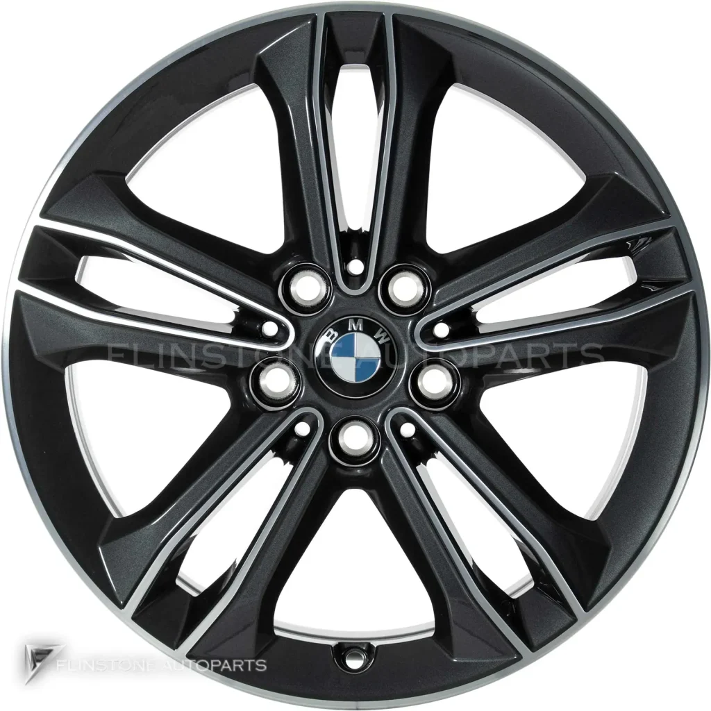 Genuine Wheels BMW 549 trim 17 inch Colour Orbit Grey with Bright Turned