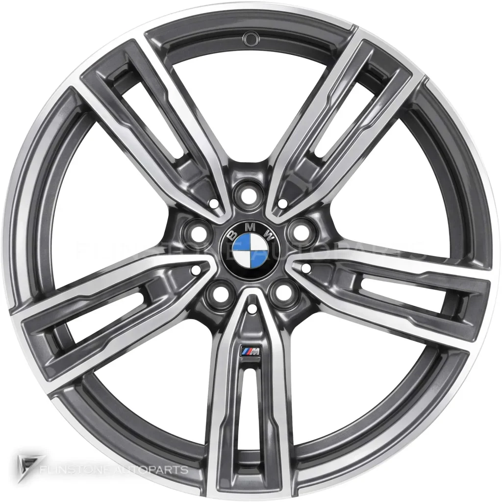 ล้อแท้ BMW 550M ขอบ 17 นิ้ว สี Ferric Grey with Bright Turned