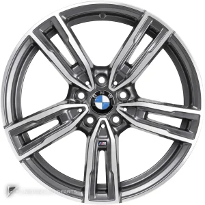ล้อแท้ BMW 550M ขอบ 17 นิ้ว สี Ferric Grey with Bright Turned