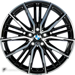 ล้อแท้ BMW 552M ขอบ 19 นิ้ว สี Jet Black with Bright Turned