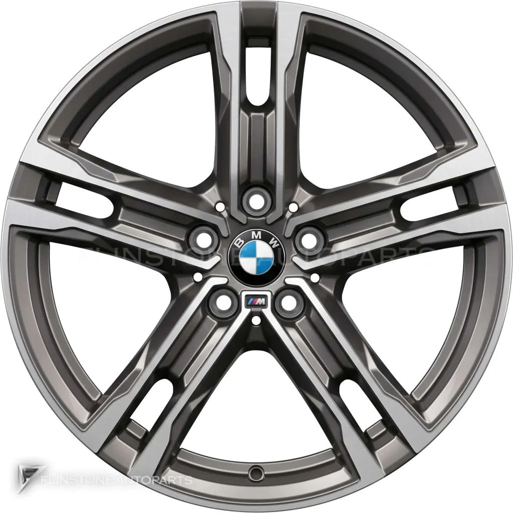 ล้อแท้ BMW 556M ขอบ 18 นิ้ว สี Cerium Grey with Bright Turned