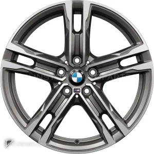 ล้อแท้ BMW 556M ขอบ 18 นิ้ว สี Cerium Grey with Bright Turned
