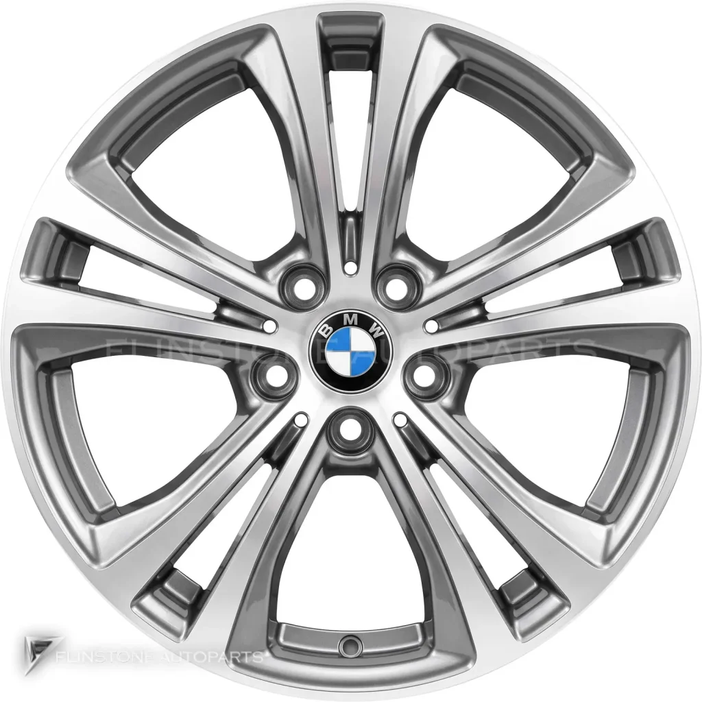 ล้อแท้ BMW 568 ขอบ 18 นิ้ว สี Ferric Grey with Bright Turned
