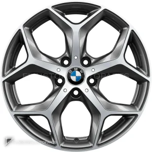 ล้อแท้ BMW 569 ขอบ 18 นิ้ว สี Orbit Grey with Bright Turned