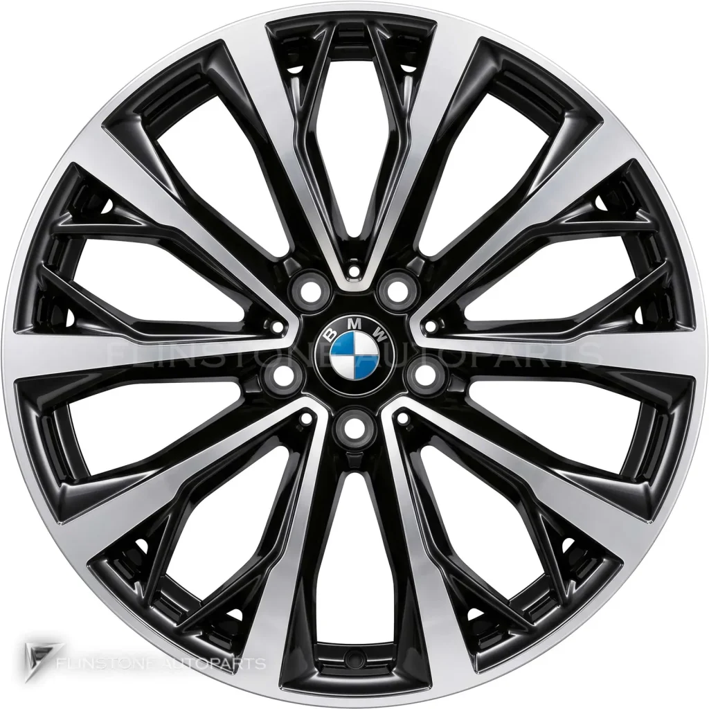 ล้อแท้ BMW 573 ขอบ 19 นิ้ว สี Black with Bright Turned