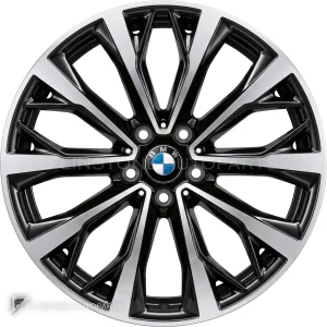 ล้อแท้ BMW 573 ขอบ 19 นิ้ว สี Black with Bright Turned