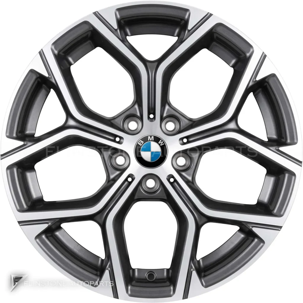 正品轮毂 BMW 579 边框 18 英寸颜色 Orbit Grey with Bright Turned