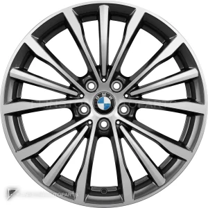 ล้อแท้ BMW 663 ขอบ 19 นิ้ว สี Ferric Grey with Bright Turned