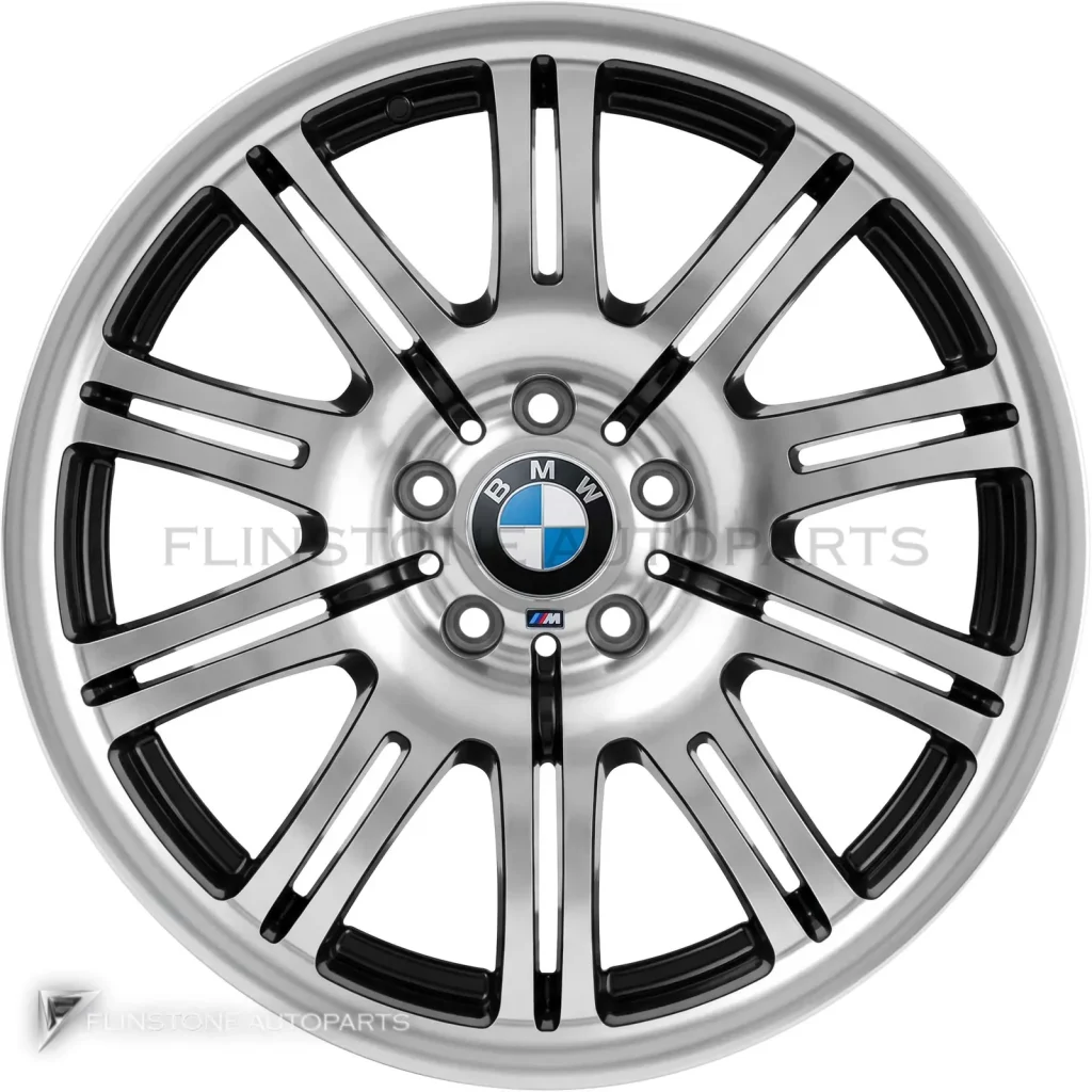 正品轮毂 BMW 67M Forged 边框 19 英寸颜色 Silver with Bright Turned