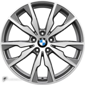 ล้อแท้ BMW 680M ขอบ 20 นิ้ว สี Ferric Grey with Bright Turned