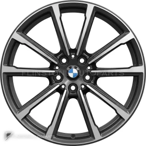 ล้อแท้ BMW 685 ขอบ 19 นิ้ว สี Orbit Grey with Bright Turned
