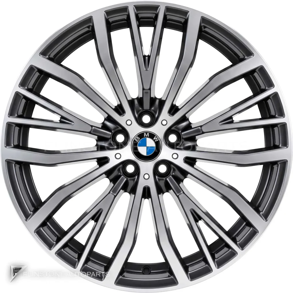 ล้อแท้ BMW 687 ขอบ 21 นิ้ว สี Black with Bright Turned