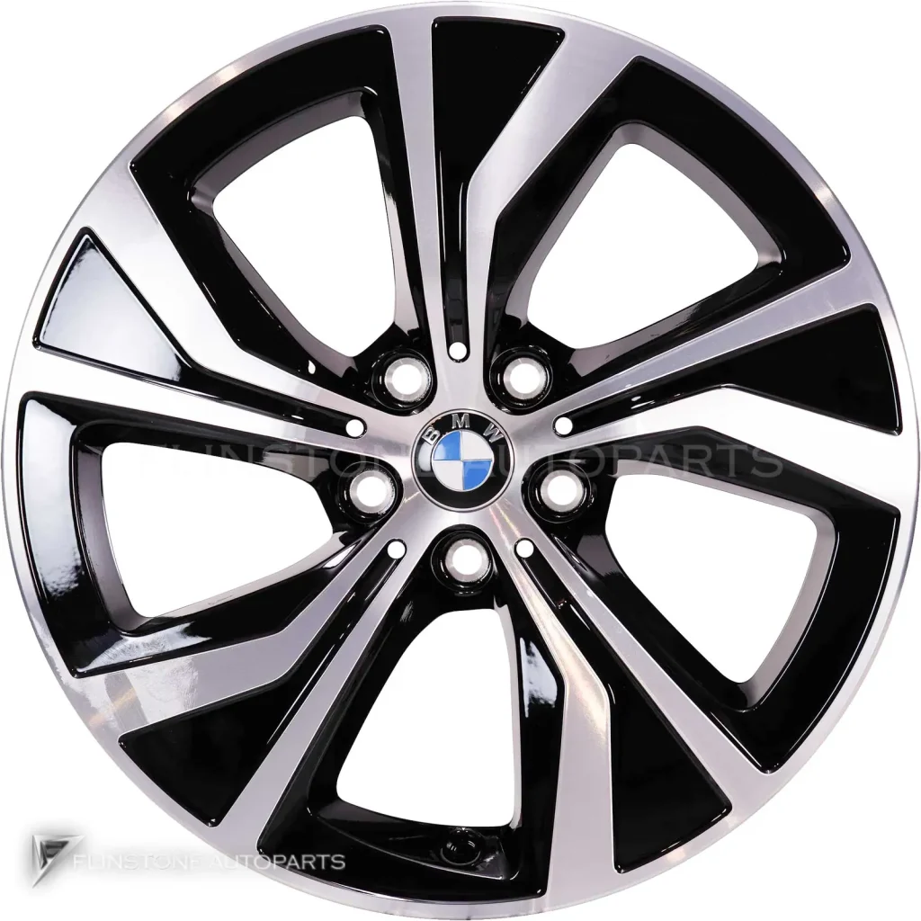 ล้อแท้ BMW 689 ขอบ 18 นิ้ว สี Jet Black with Bright Turned