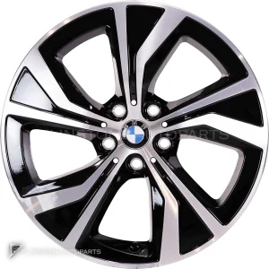 ล้อแท้ BMW 689 ขอบ 18 นิ้ว สี Jet Black with Bright Turned