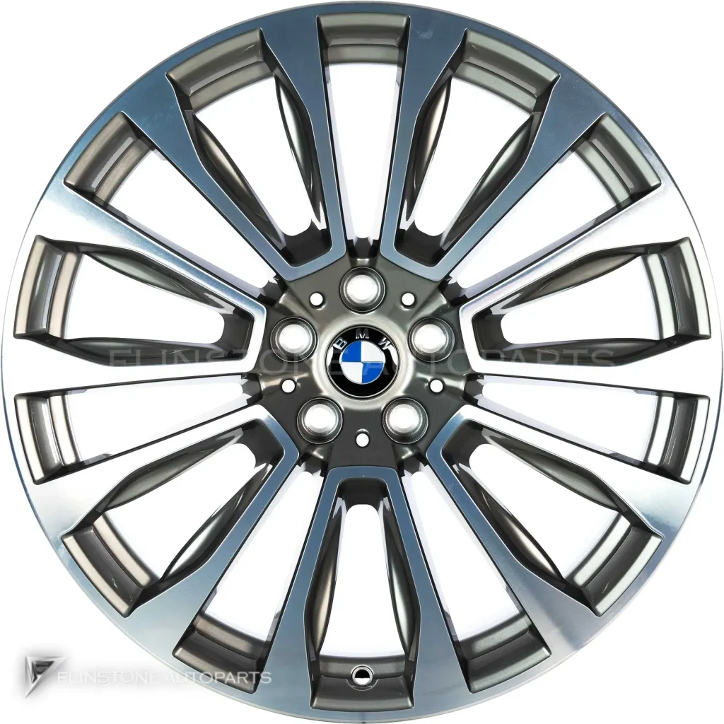 ล้อแท้ BMW 697 ขอบ 20 นิ้ว สี Ferric Grey with Bright Turned