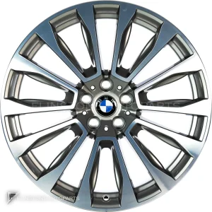 ล้อแท้ BMW 697 ขอบ 20 นิ้ว สี Ferric Grey with Bright Turned