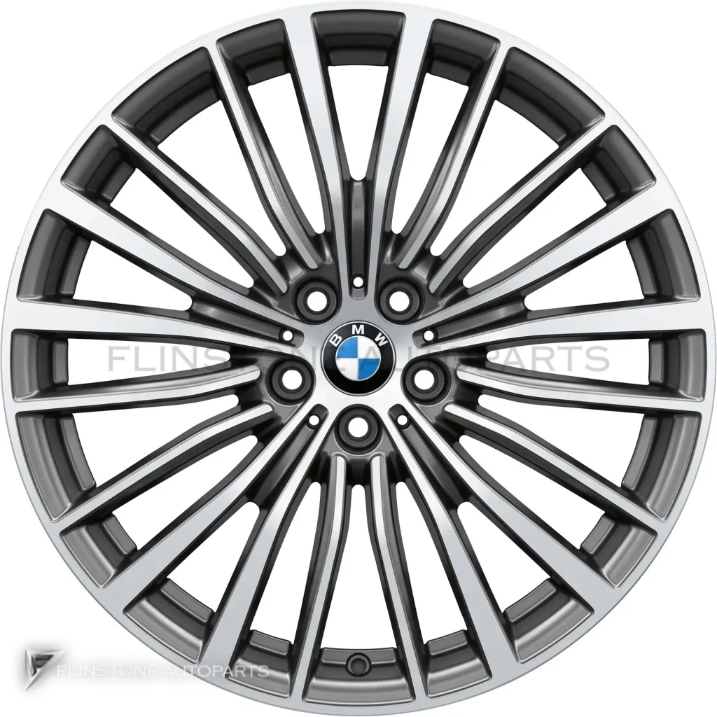 ล้อแท้ BMW 700 ขอบ 20 นิ้ว สี Ferric Grey with Bright Turned