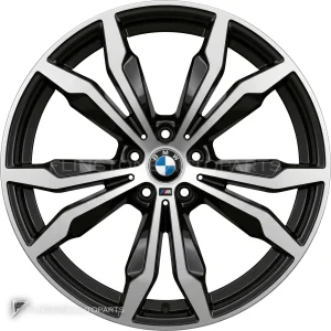 ล้อแท้ BMW 716M ขอบ 20 นิ้ว สี Jet Black with Bright Turned