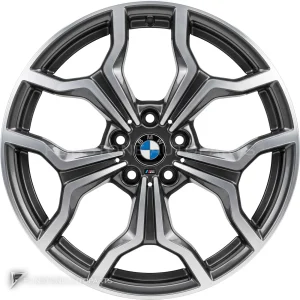 ล้อแท้ BMW 722M ขอบ 19 นิ้ว สี Orbit Grey with Bright Turned