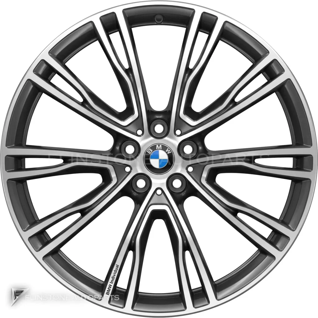 ล้อแท้ BMW 726I ขอบ 21 นิ้ว สี Orbit Grey with Bright Turned