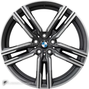 Genuine Wheels BMW 727M trim 19 inch Colour Orbit Grey with Bright Turned