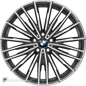 Genuine Wheels BMW 729M trim 20 inch Colour Orbit Grey with Bright Turned