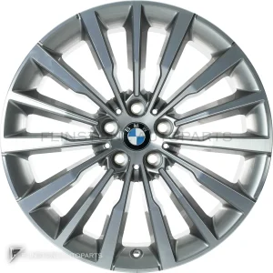 Genuine Wheels BMW 731 trim 19 inch Colour Ferric Grey with Bright Turned
