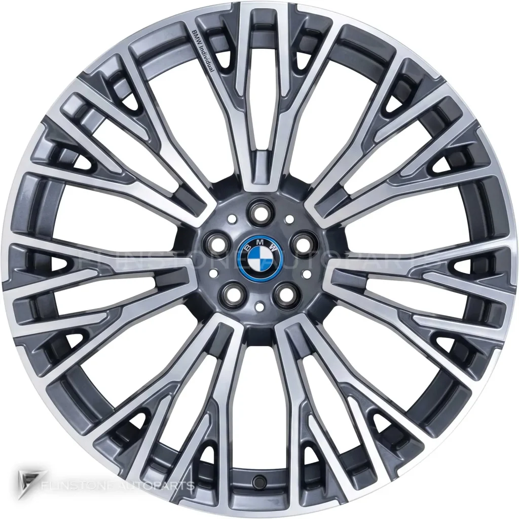 ล้อแท้ BMW 745i ขอบ 22 นิ้ว สี Orbit Grey with Bright Turned