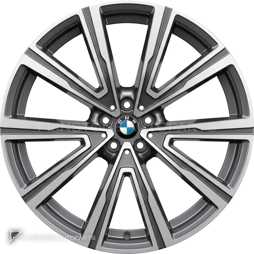 ล้อแท้ BMW 746I ขอบ 22 นิ้ว สี Orbit Grey with Bright Turned