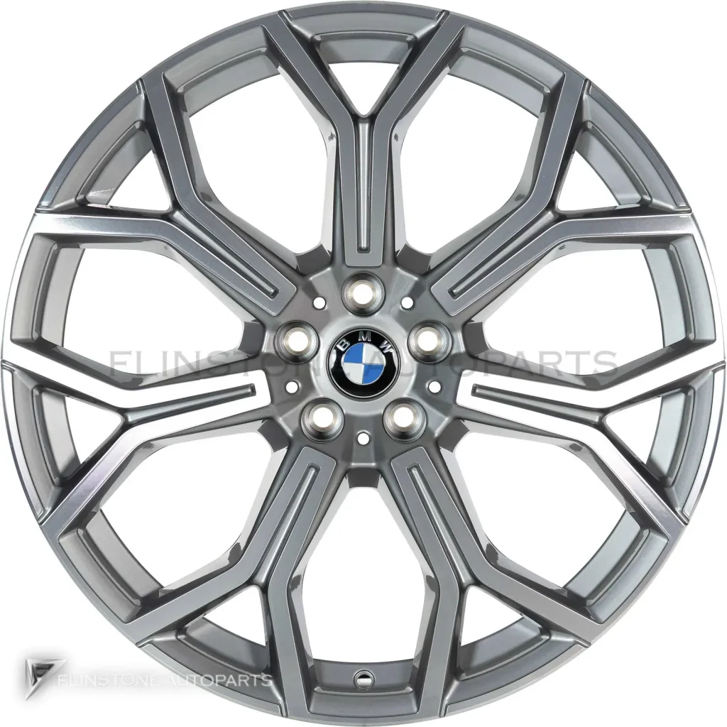 ล้อแท้ BMW 753 ขอบ 21 นิ้ว สี Ferric Grey with Bright Turned