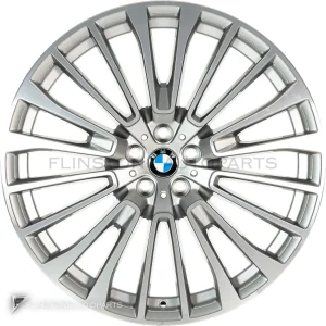Genuine Wheels BMW 757 trim 22 inch Colour Ferric Grey with Bright Turned