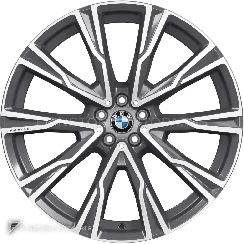ล้อแท้ BMW 758I ขอบ 22 นิ้ว สี Orbit Grey with Bright Turned