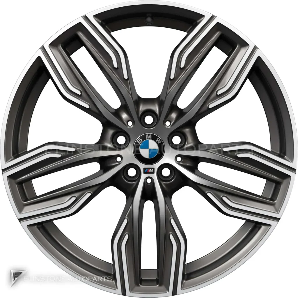 ล้อแท้นำเข้า BMW 760M ขอบ 20 นิ้ว สี Cerium Grey with Bright Turned