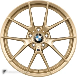 Genuine Wheels BMW 763M Performance Forged trim 20 inch Colour frozen gold matt