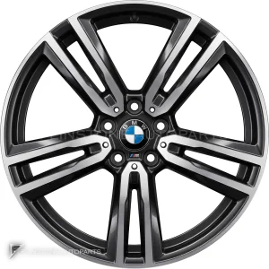 Genuine Wheels BMW 766M trim 19 inch Colour Matt Black with Bright Turned