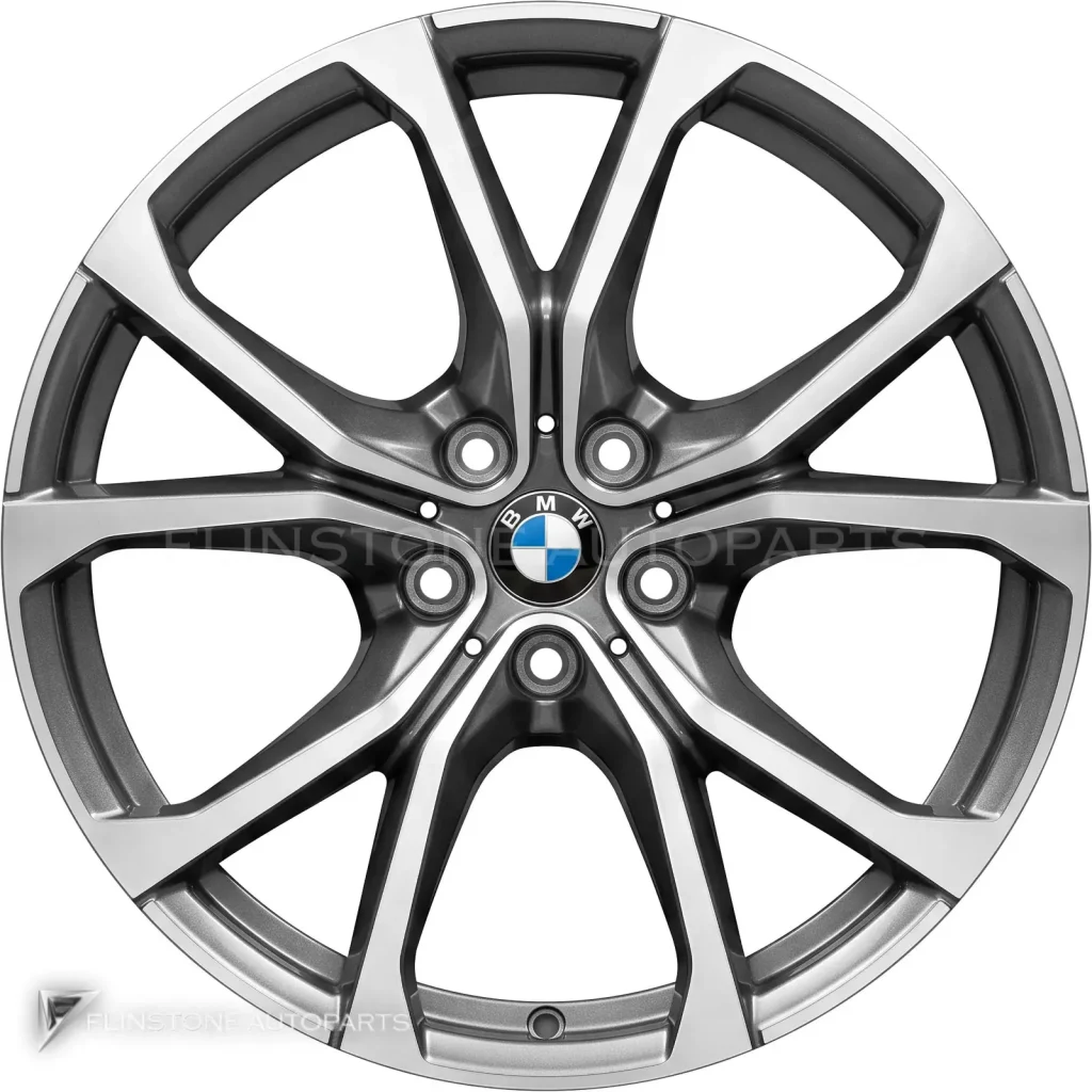 ล้อแท้นำเข้า BMW 772 ขอบ 19 นิ้ว สี Ferric Grey with Bright Turned