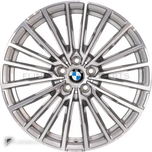 ล้อแท้ BMW 777 ขอบ 20 นิ้ว สี Ferric Grey with Bright Turned